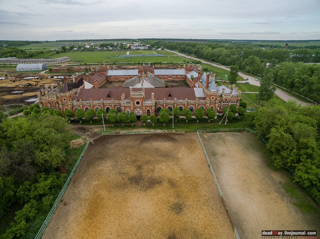 усадьба Старожилово с квадрокоптера