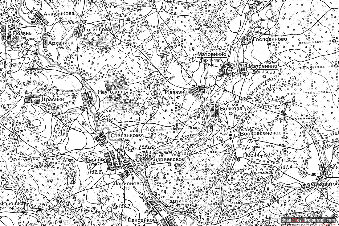 усадьба Андреевское, церковь в селе Матренино (Рощино), Церковь Воскресения Христова