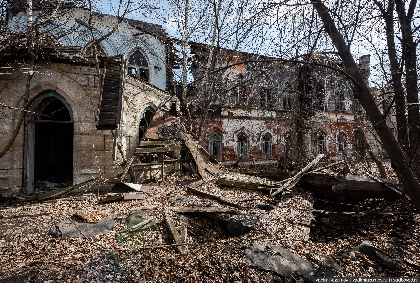 усадьба Шаталовка весной 2021 года, Липецкая область, Елец