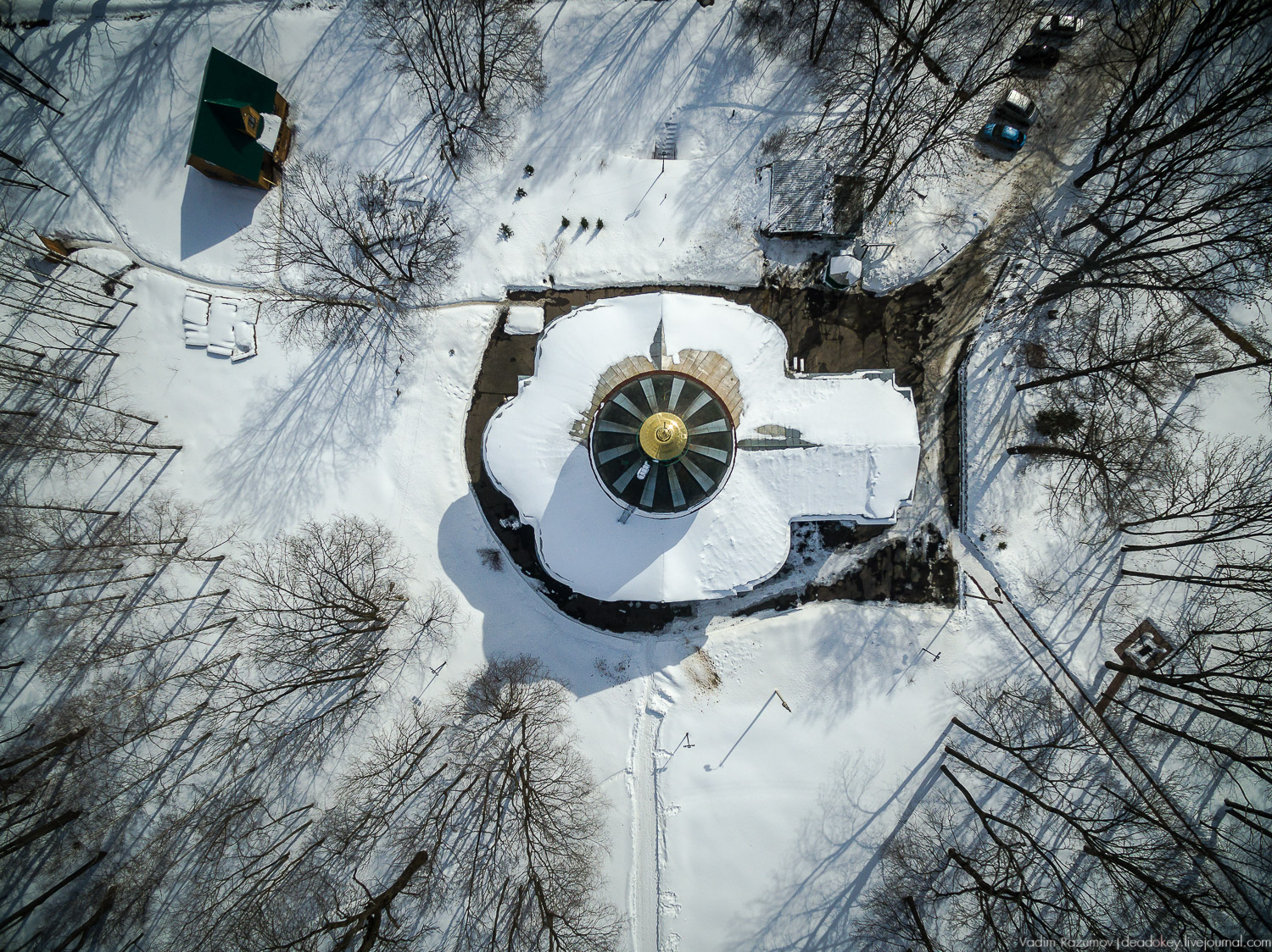 усадьба Богородицк, с дрона и квадрокоптера