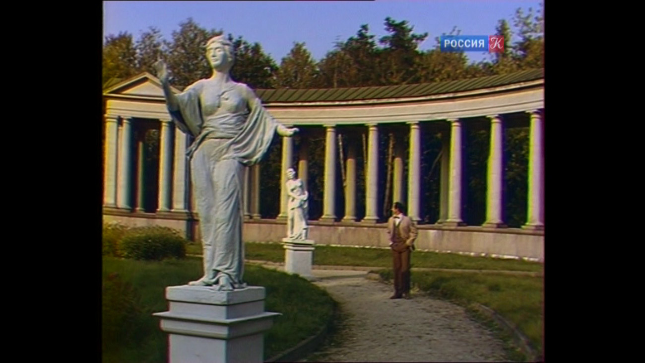 фильм Веселая вдова (1984), усадьба Архангельское, Московская область, Красногорский район.