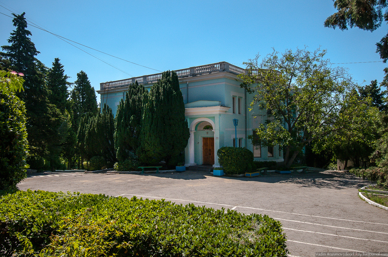 Усадьбы Крыма, открытие моста