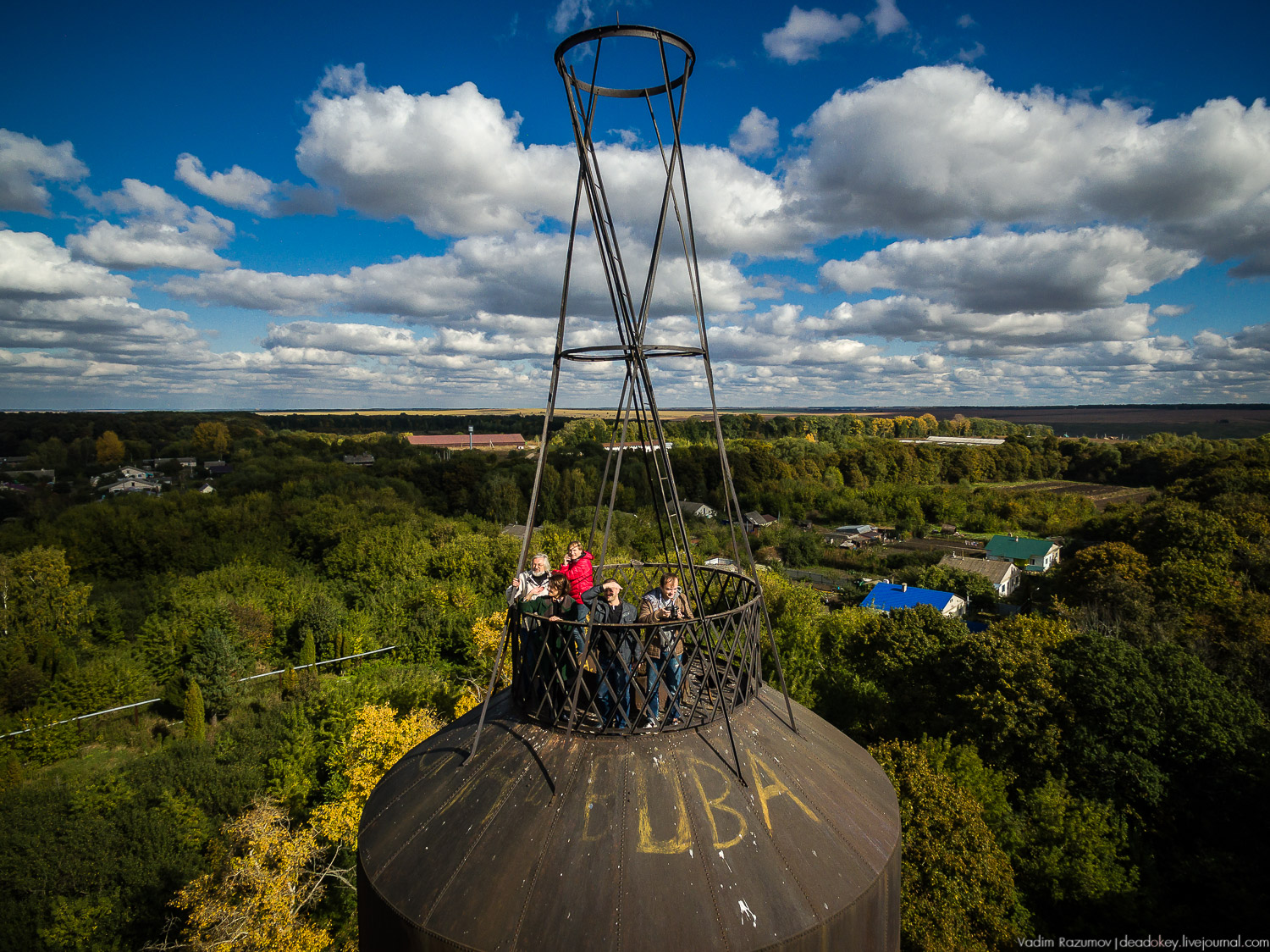 усадьба Полибино с дрона и квадрокоптера, Липецкая область