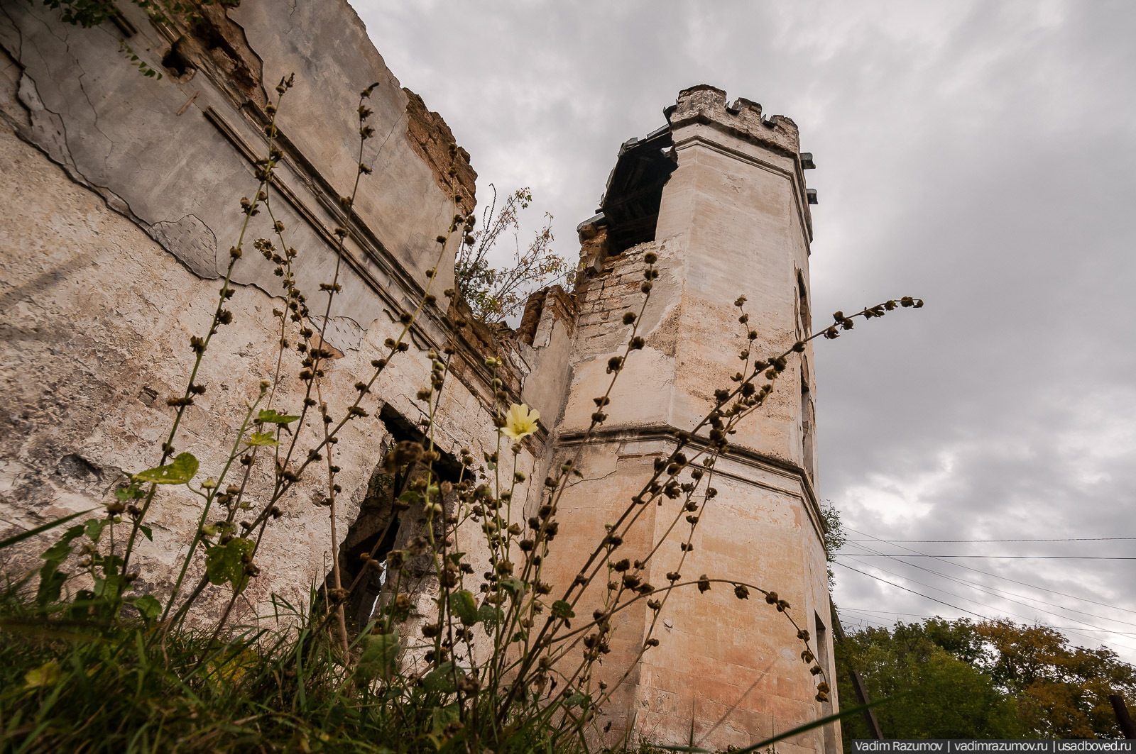 Усадьба Монжене (Замок Монжене или усадьба Кесслера) в селе Пионерское Симферопольского района, Крым