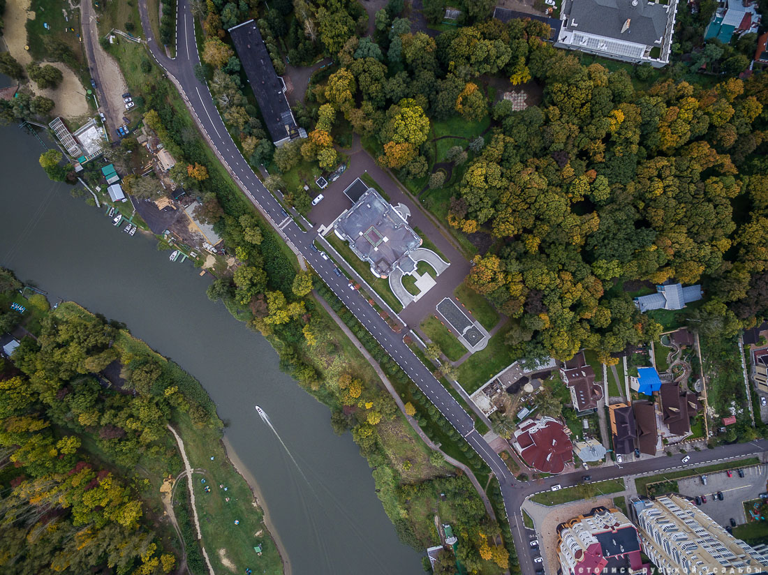 усадьба Асеевых в Тамбове с квадрокоптера