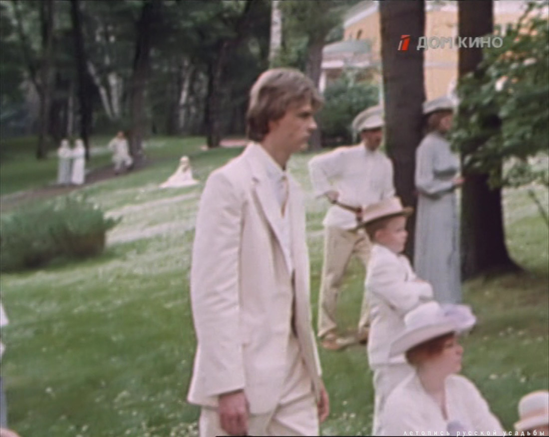 Фильм Машенька (1991), усадьба Горки Ленинские (Вышние Горки), Московская область, Ленинский район.