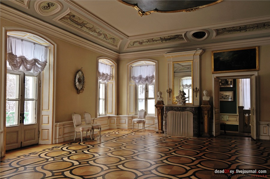 Кусково, интерьеры Итальянского павильона