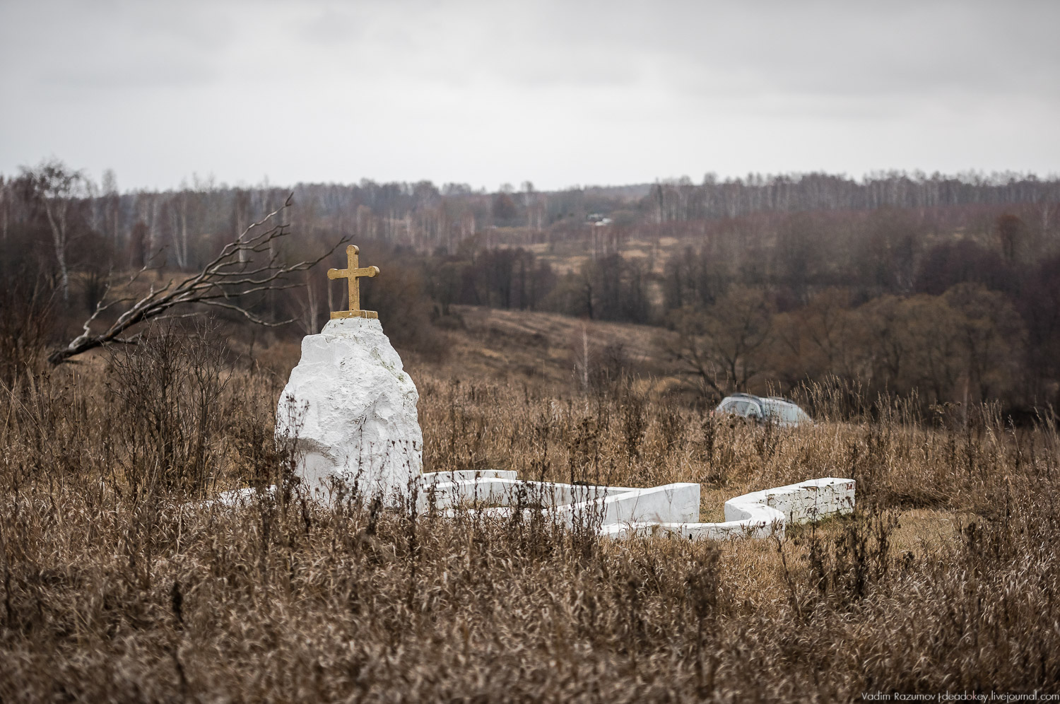 Старое Глазово, Тульская область, каширский уезд, могила архитектора В.И. Баженова