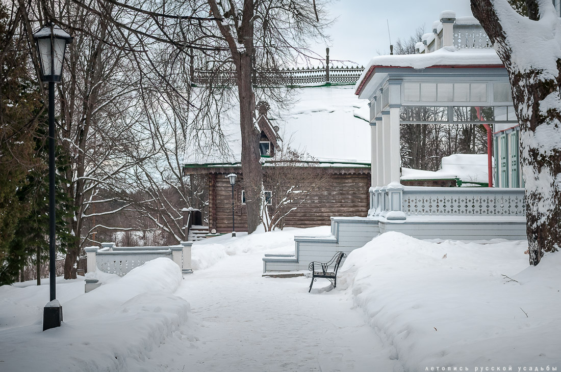 усадьба Абрамцево, зима 2017