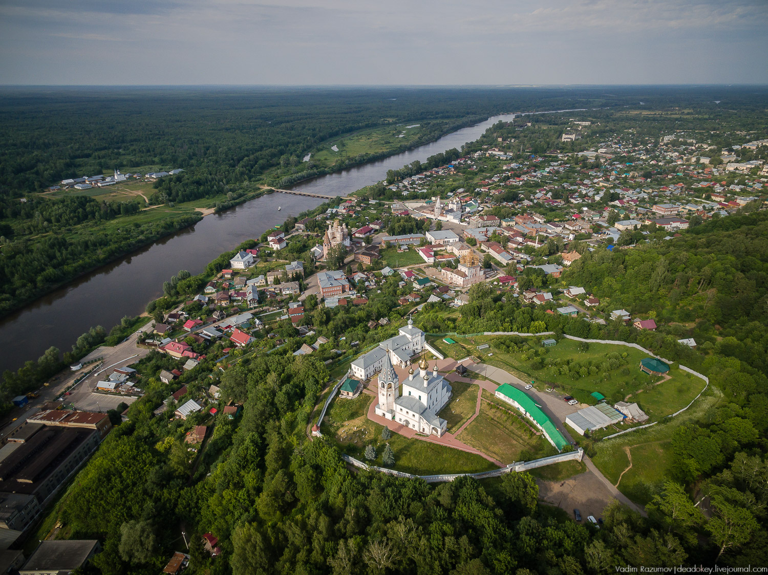 Гороховец с дрона