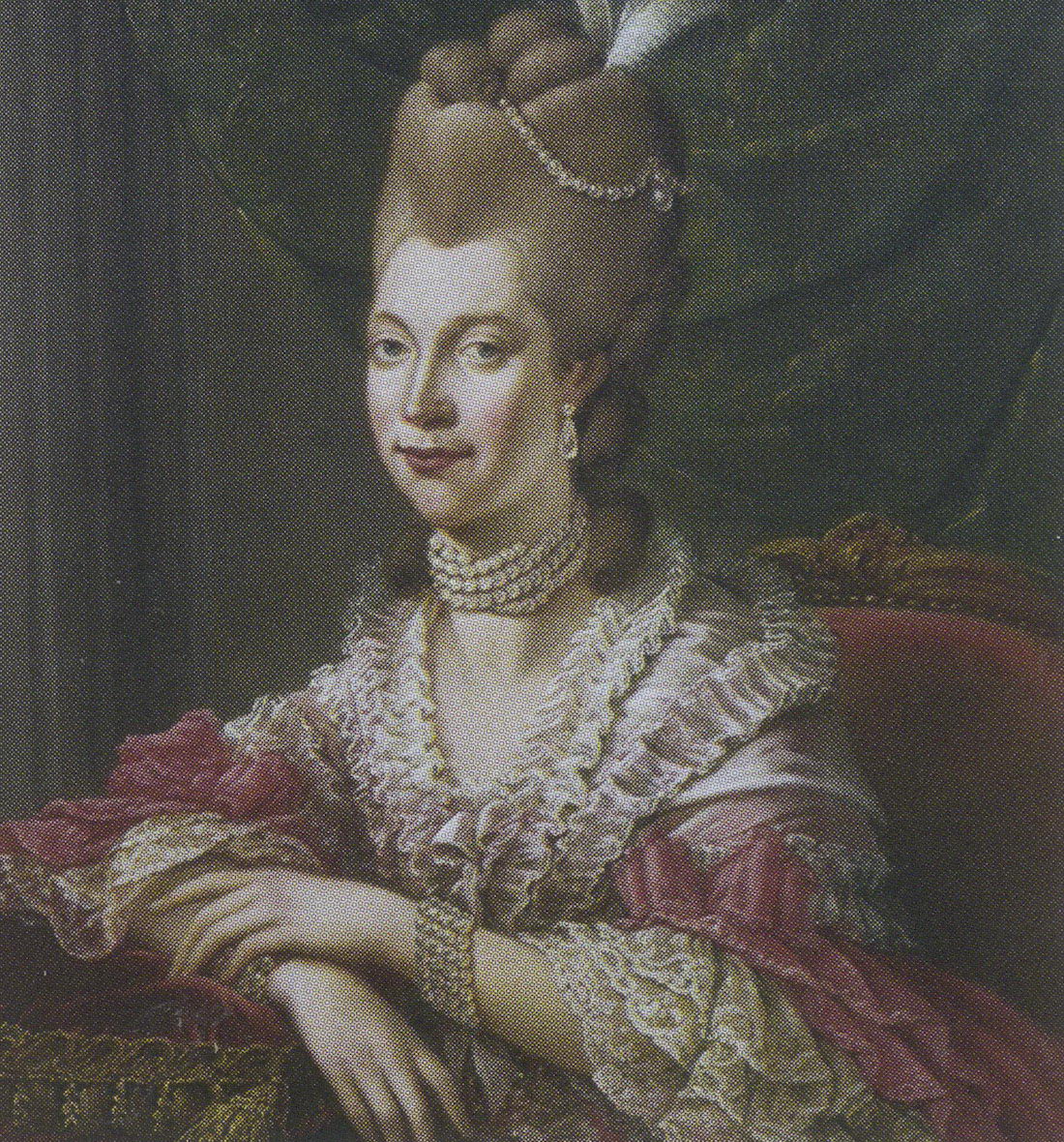 Портрет английской королевы Софии Шарлотты