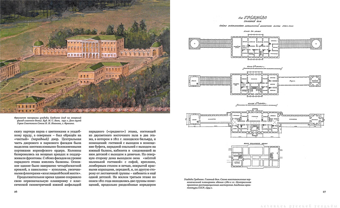 Фотобук и книга Усадьба Гребнево
