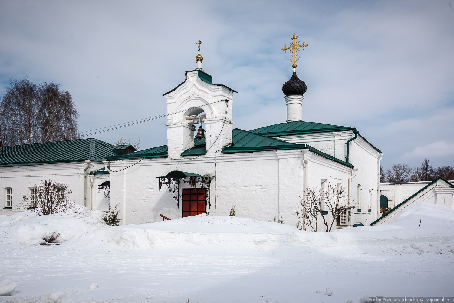 Александровская Слобода. Сравнительные фотографии Ивана Барщевского и Вадима Разумова