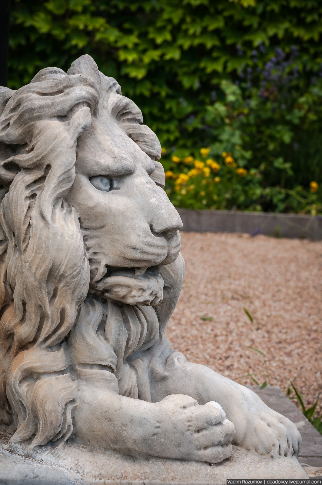 Юсуповский дворец, Крым, львы