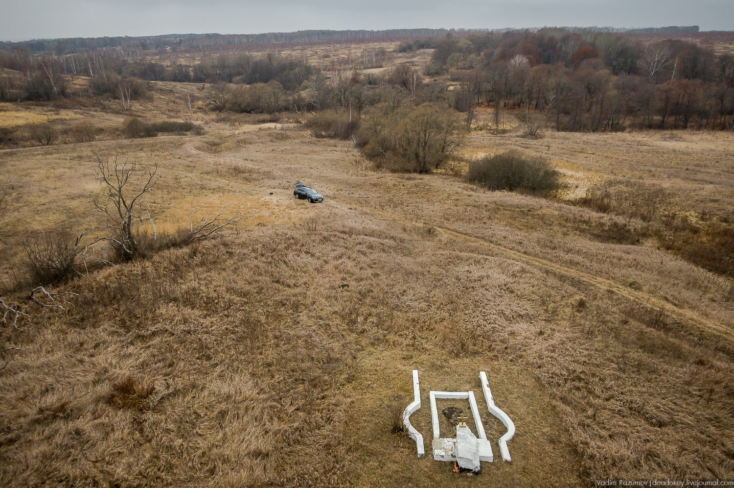 Старое Глазово, Тульская область, каширский уезд, могила архитектора В.И. Баженова