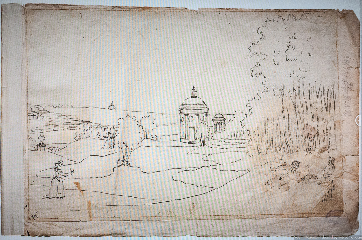 акварели А.Т. Болотова, Богородицк, ГИМ