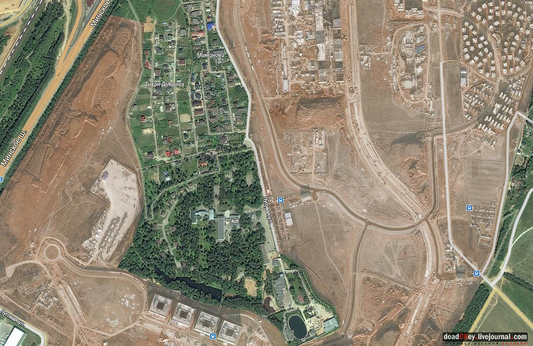 усадьба Мамоново, Сколково, Гусева полоса