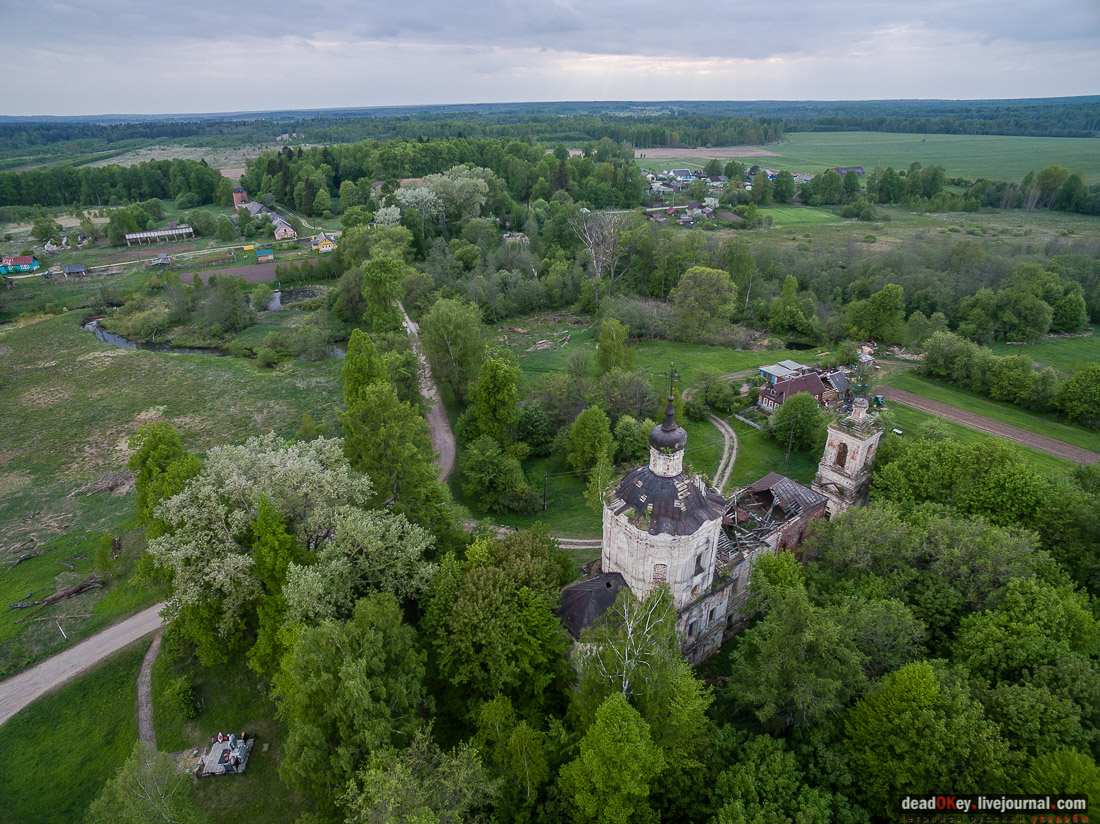 усадьба Млевичи с квадрокоптера