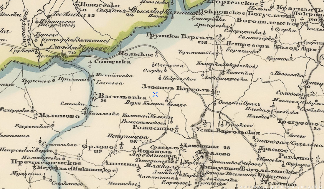 усадьба Озерки