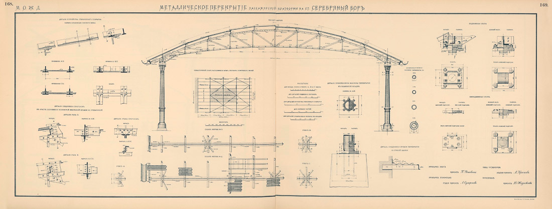 МКЖД. Станция Серебряный бор.
