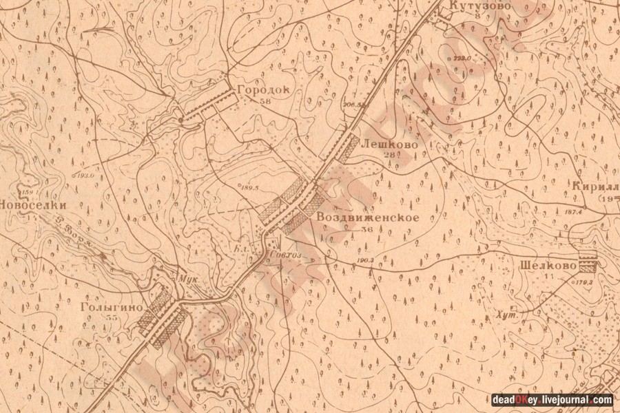 усадьба Лешково и Воздвиженское