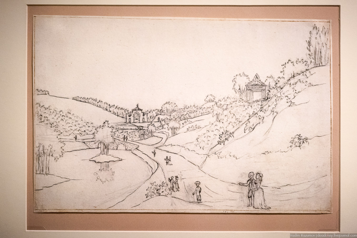 акварели А.Т. Болотова, Богородицк, ГИМ