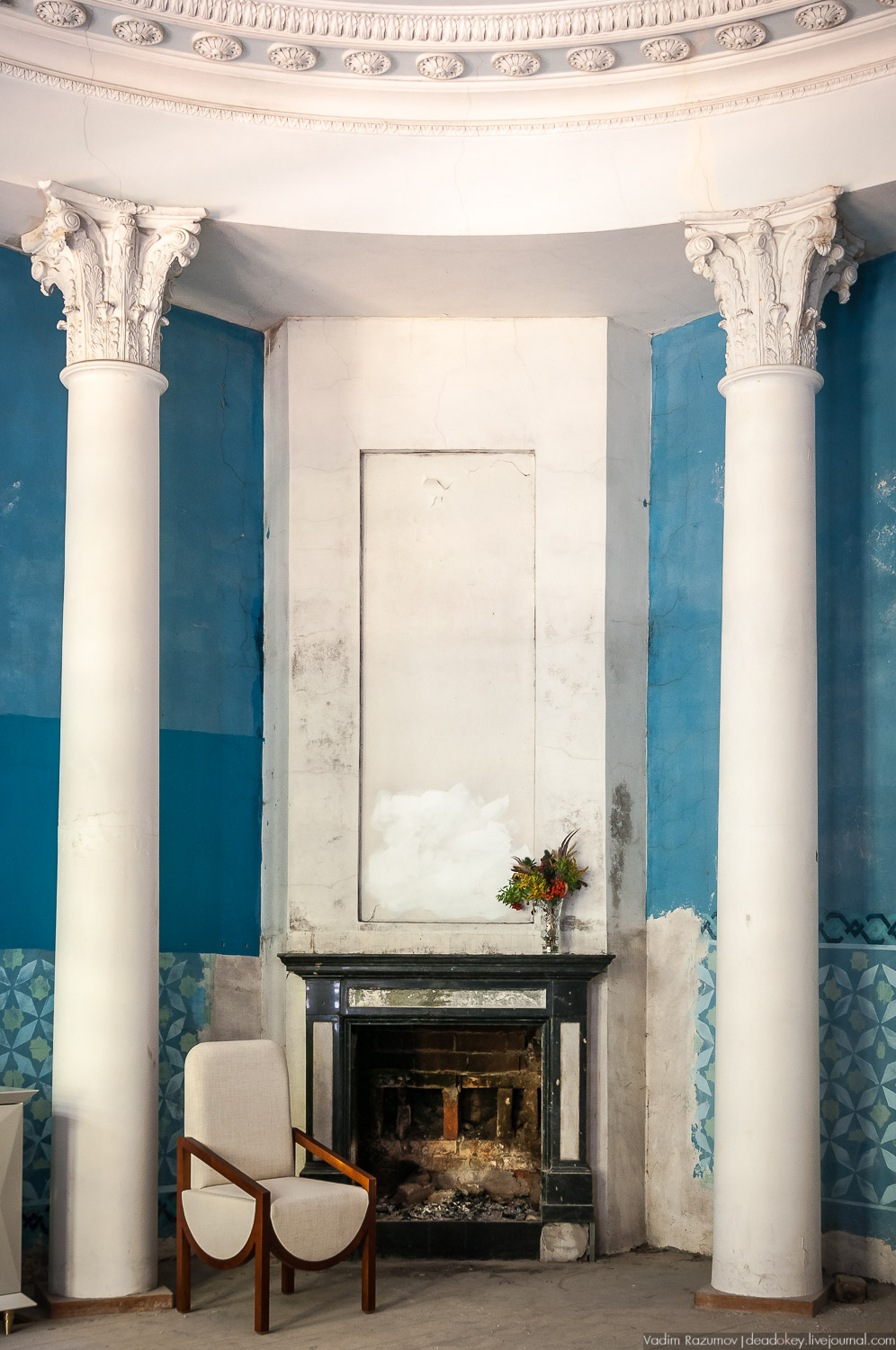 усадьба Покровское-Стрешнево, съемка для журнала Elle Decor, Вадим Разумов