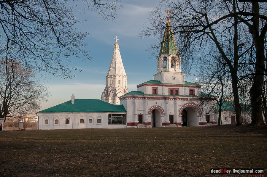 XVI век. 1532. Москва. Коломенское. Церковь Вознесения.