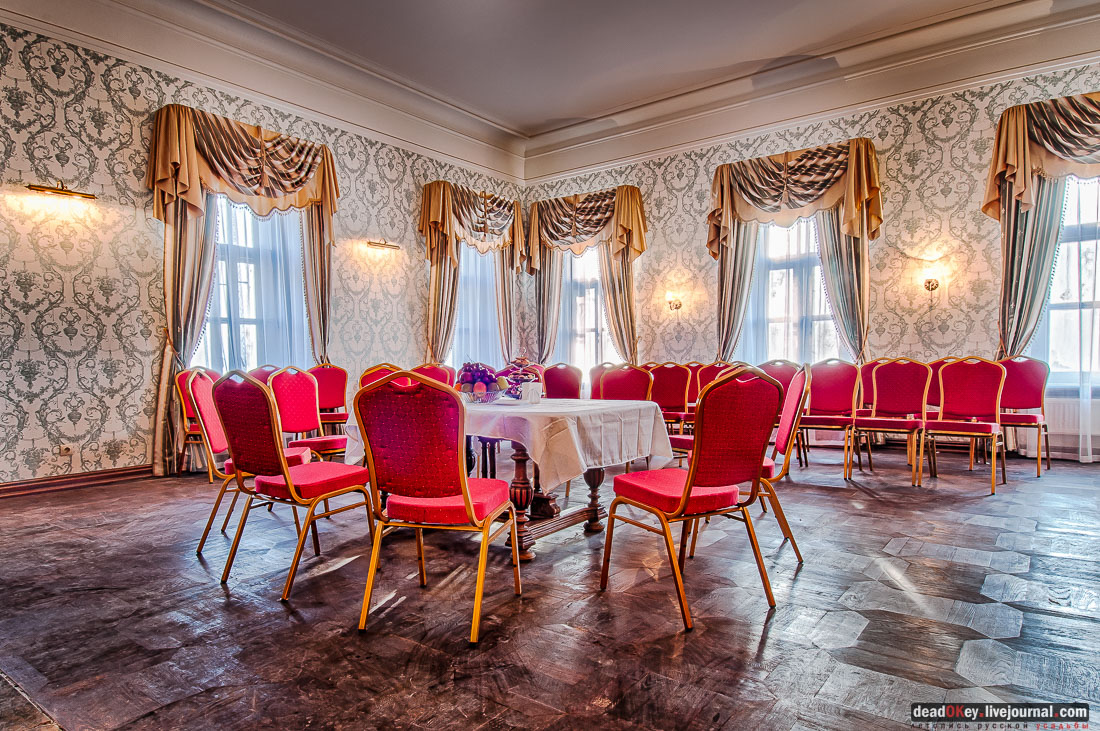 усадьба Талицы Аигиных, интерьер после реставрации, ноябрь 2014