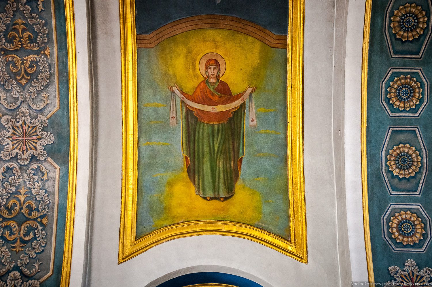 Казанский храм в Богородицке, интерьеры