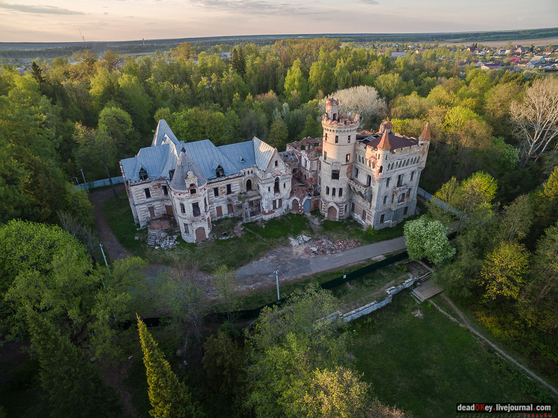 усадьба Муромцево (Судогда) с квадрокоптера