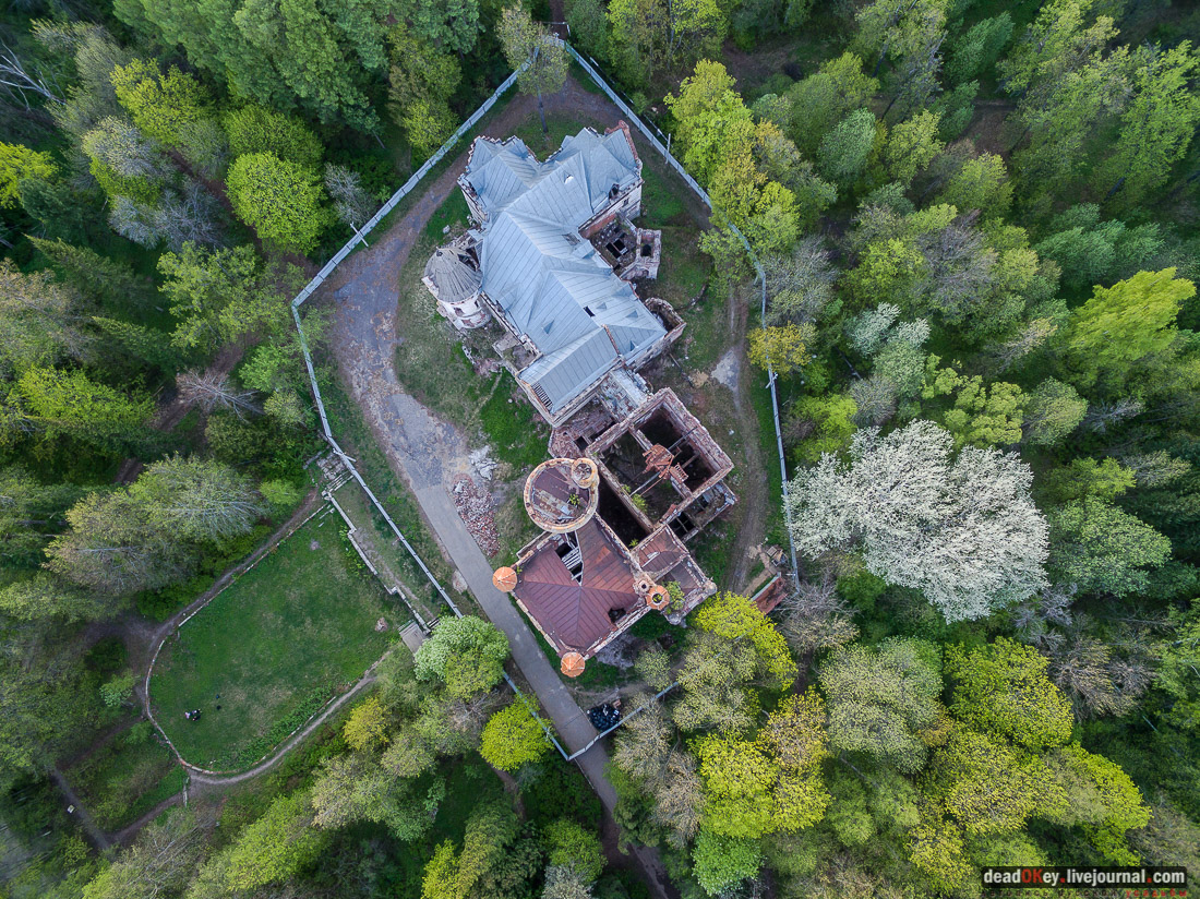 усадьба Муромцево (Судогда) с квадрокоптера