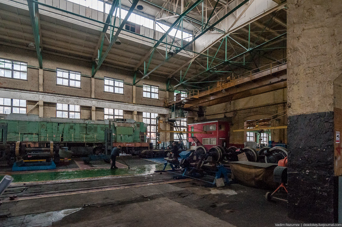 МКЖД. Возвращение истории. Паровозное депо Лихоборы.