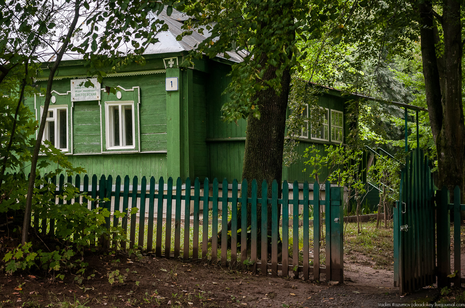 усадьба Даровое, Зарайский район, Ф.М. Достоевский