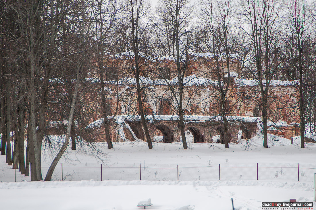 усадьба Ольгово, съемки телеканала Россия-1 для передачи Вести