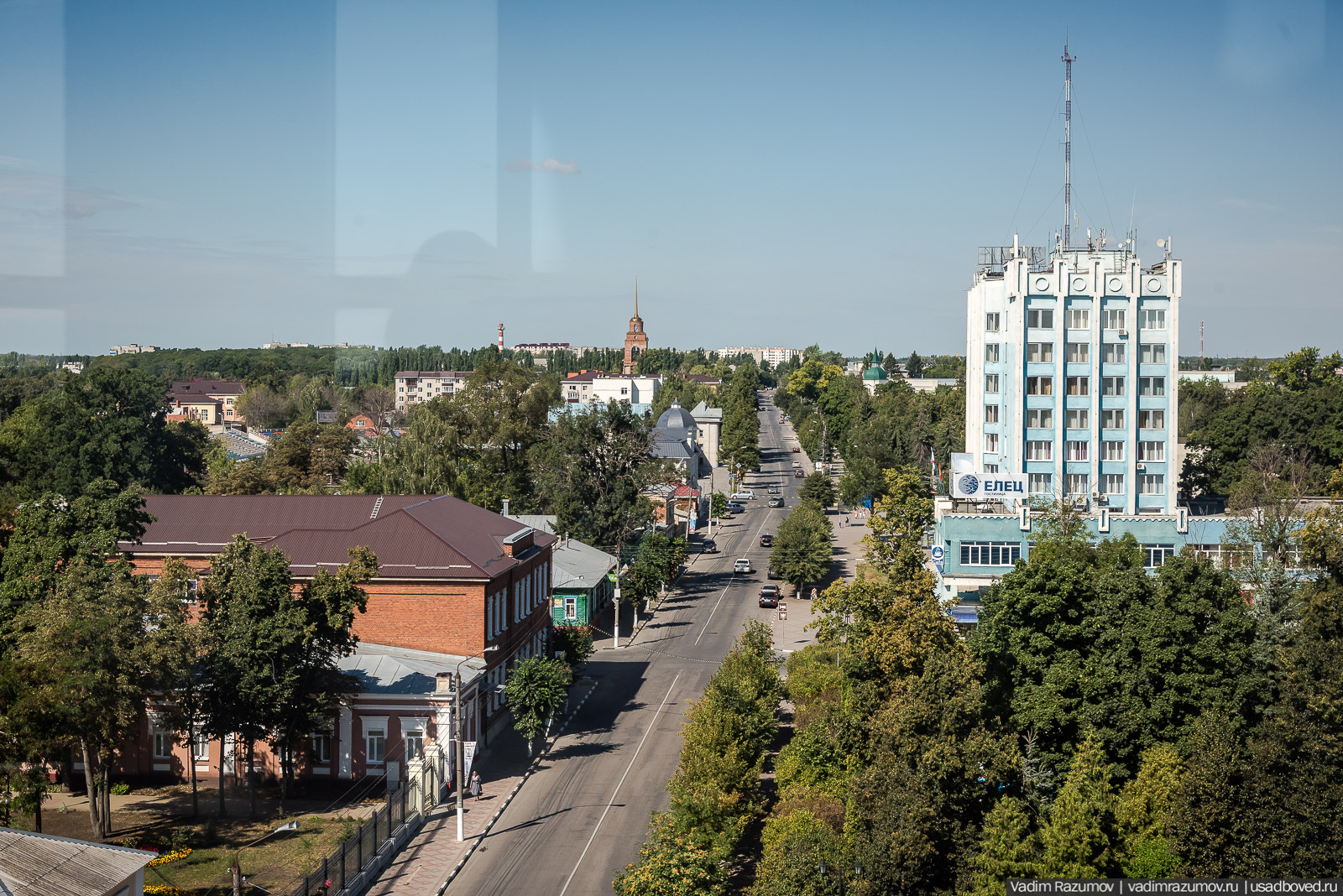 Елец, пожарная каланча, Липецкая область