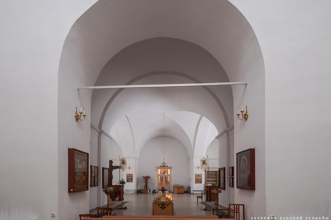 усадьба Мещерино, церковь Рождества Богородицы, усадебный дворец Шереметевых