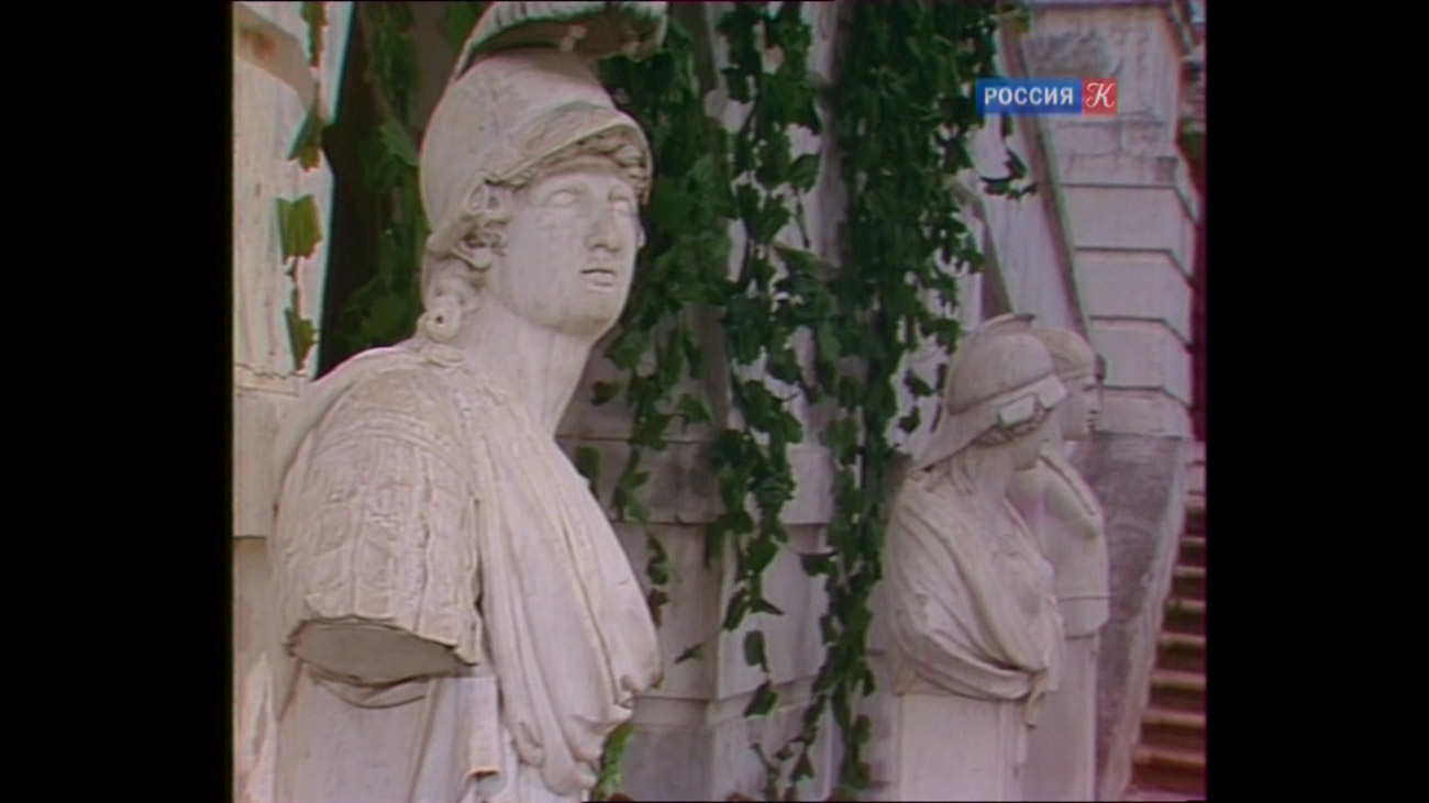 фильм Веселая вдова (1984), усадьба Архангельское, Московская область, Красногорский район.