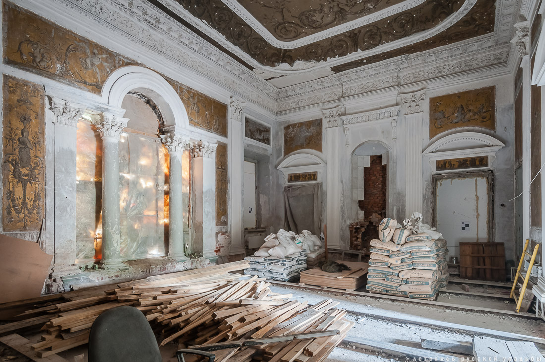 усадьба Никольское-Урюпино, интерьеры Белого домика