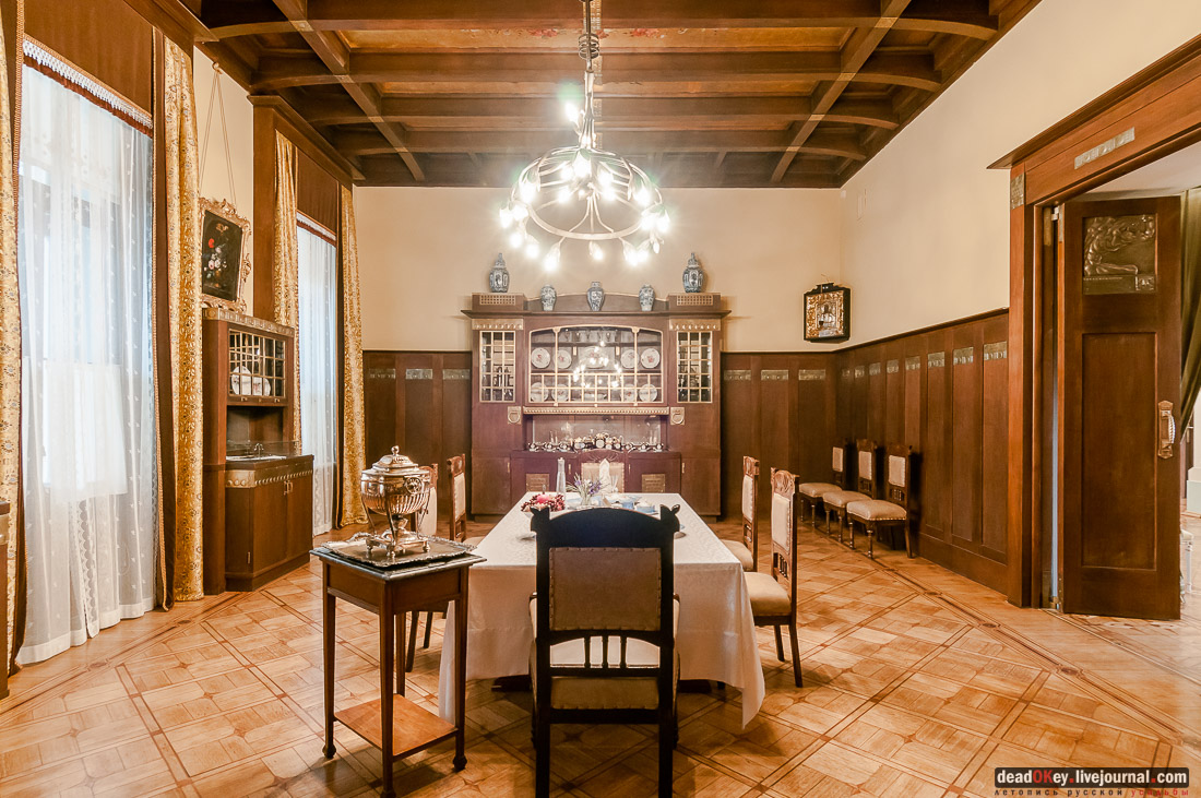 усадьба Асеевых, г. Тамбов, интерьеры главного дома