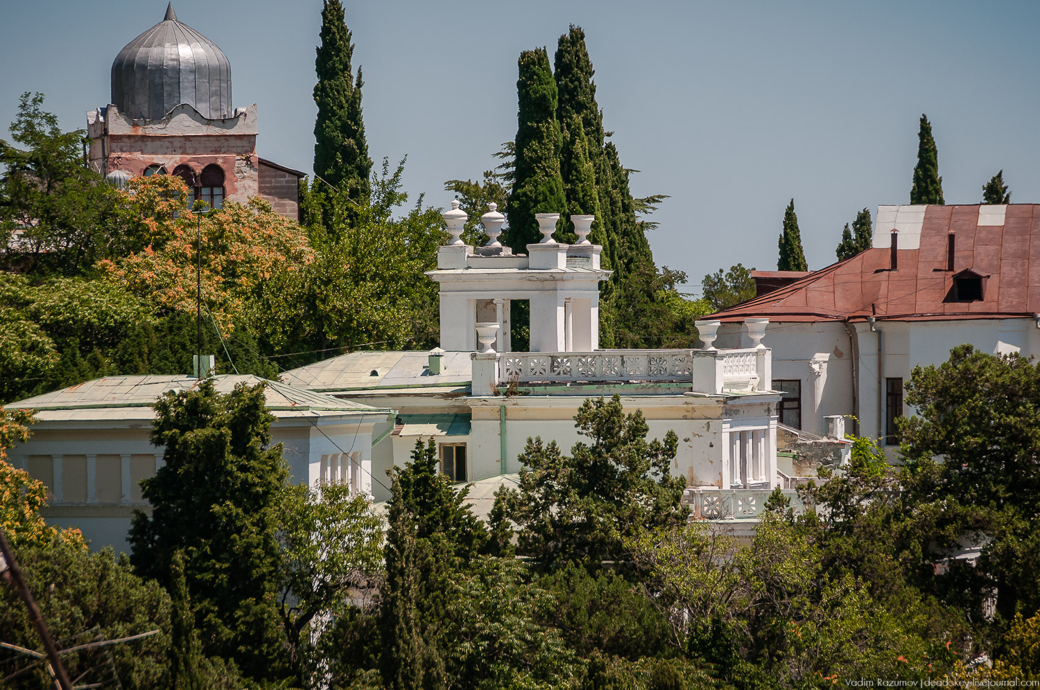 Усадьбы Крыма, открытие моста