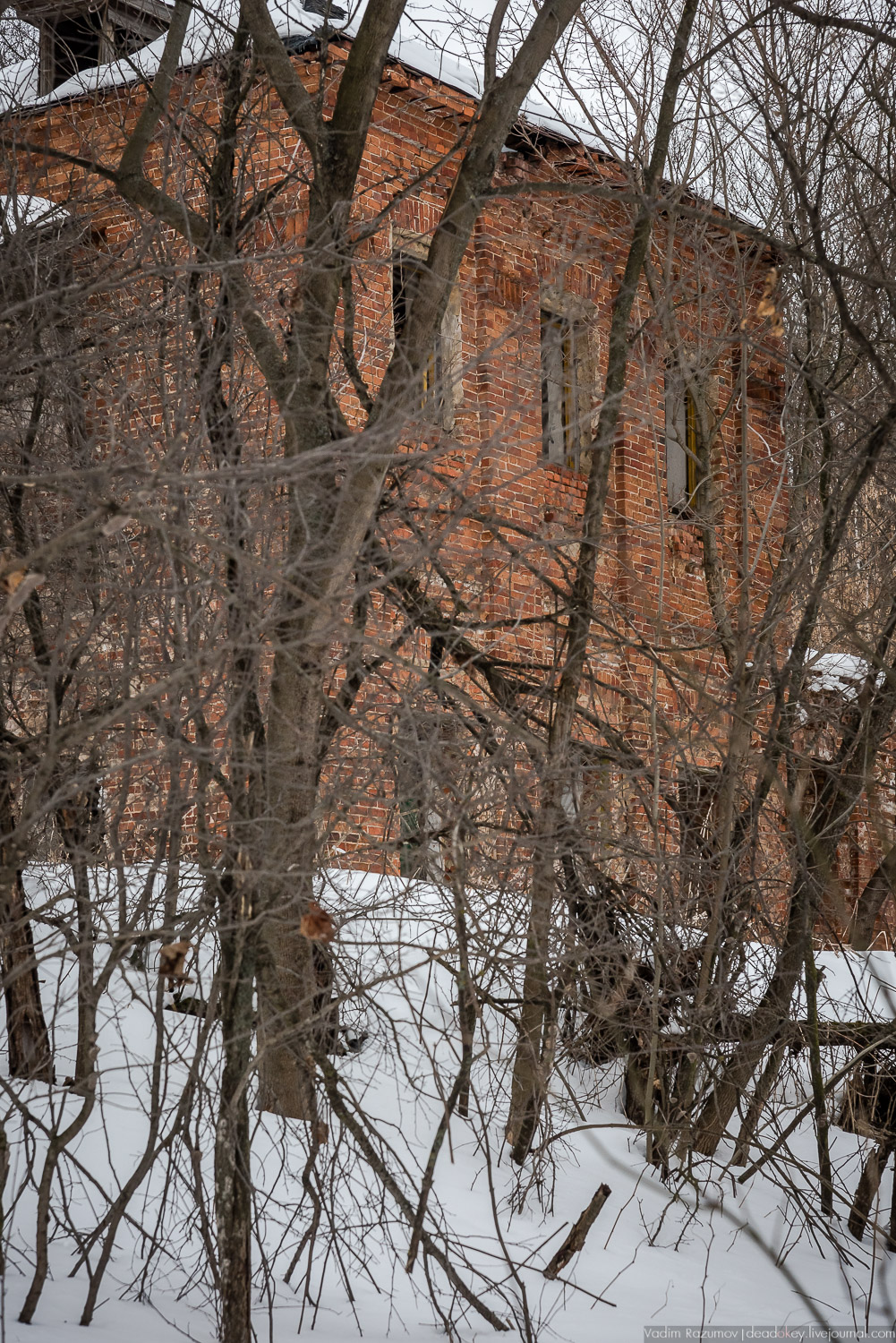 Богородицк, заброшенное здание бани