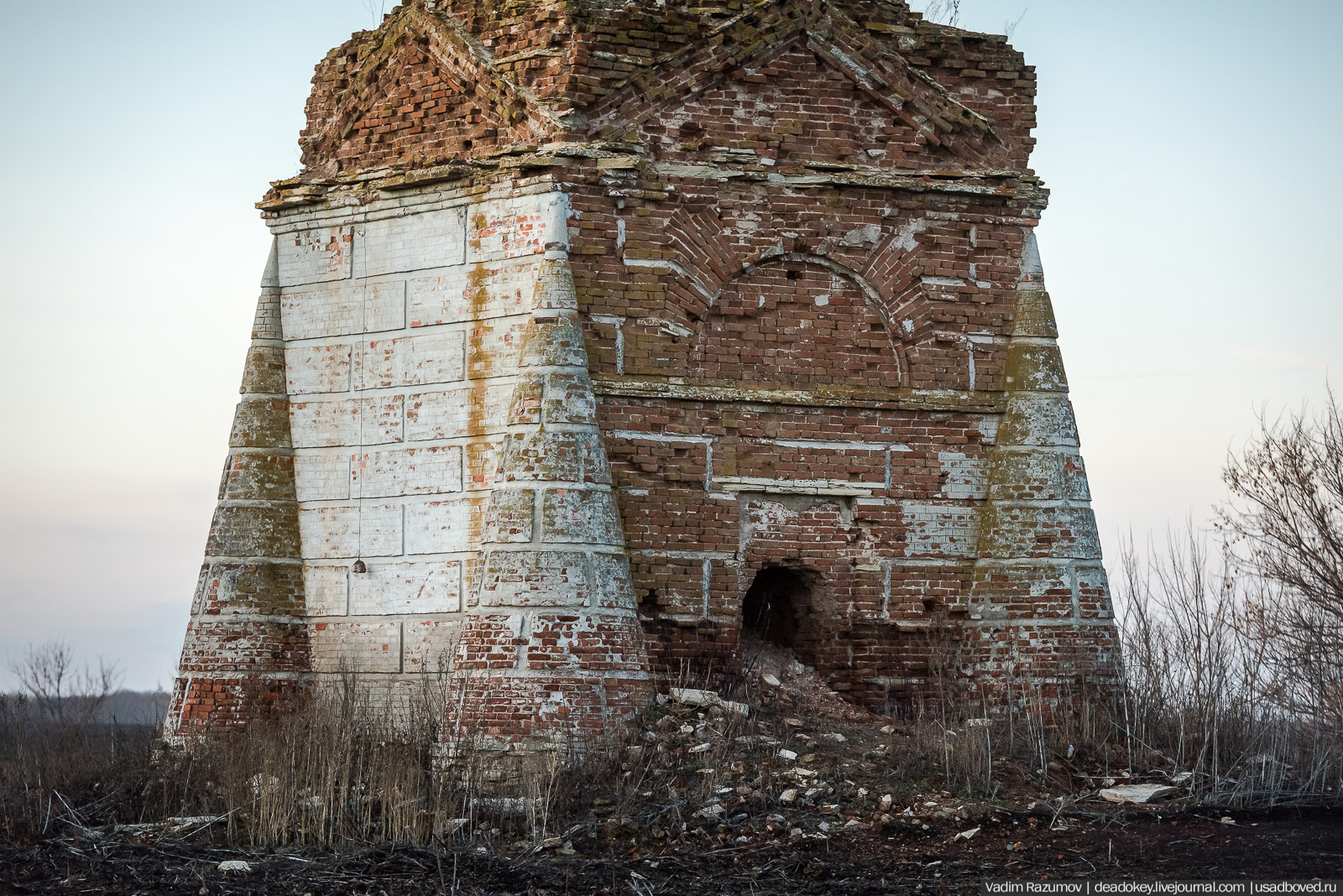 Усадьба Ивановка, колокольня-маяк, Липецкая область, Добринский район