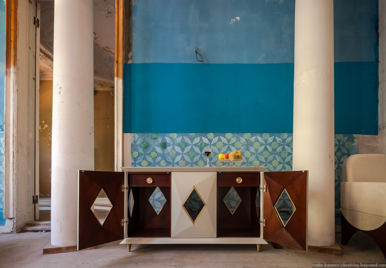 усадьба Покровское-Стрешнево, съемка для журнала Elle Decor, Вадим Разумов