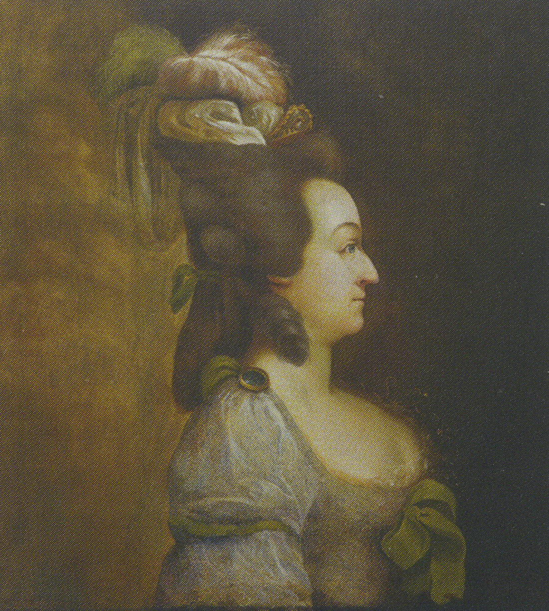 Портрет французской королевы Марии Антуанетты