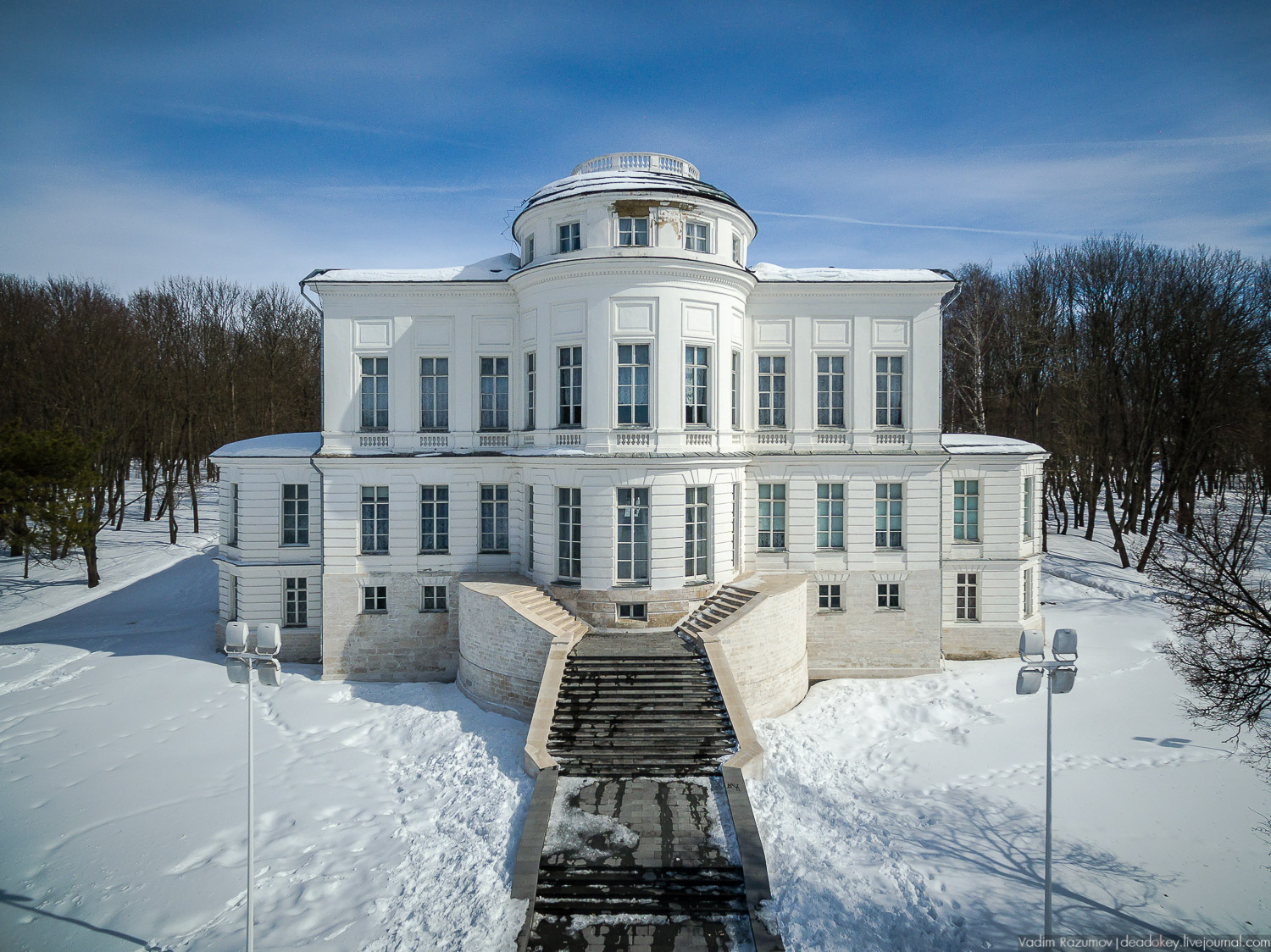 усадьба Богородицк, с дрона и квадрокоптера