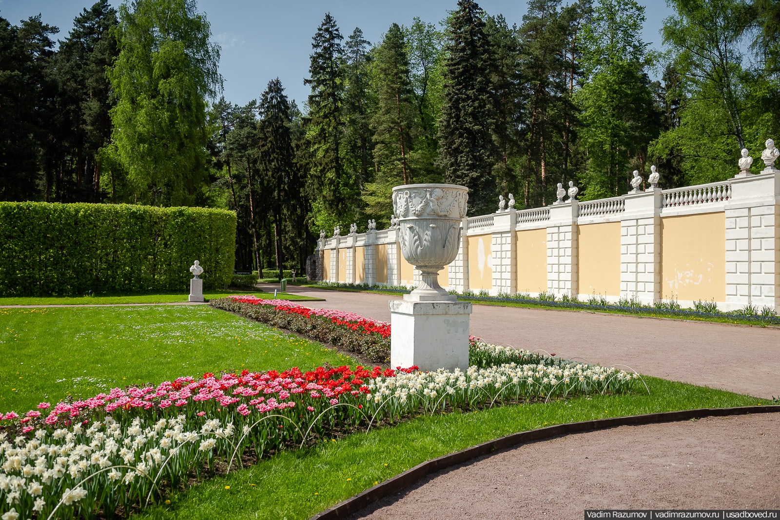 усадьба Архангельское, весна, май 2021