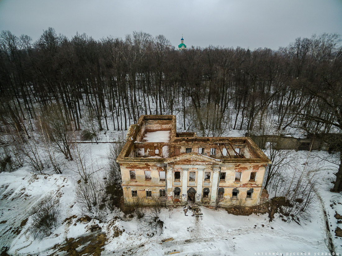 усадьба Гребнево с квадрокоптера