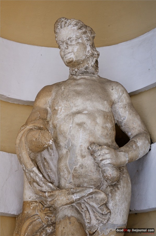 Усадьба Кусково, интерьеры грота