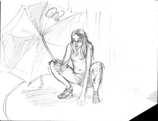 Dr Sketchys Umbrella Crouch.